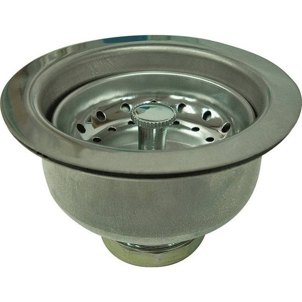 Prosource Sink Strainer Dbl Cup Ss 122043-3L